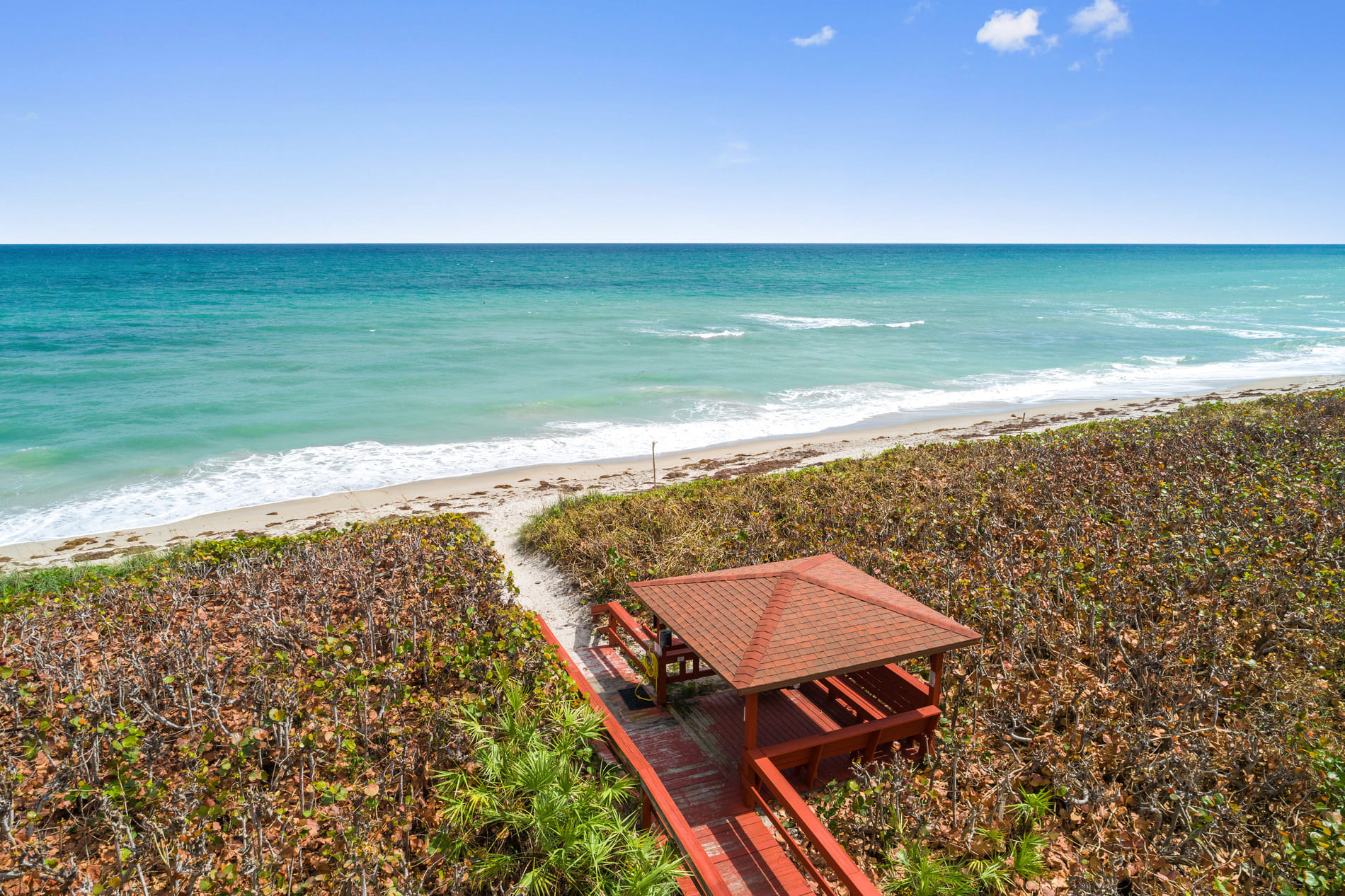 hutchinson island private beach