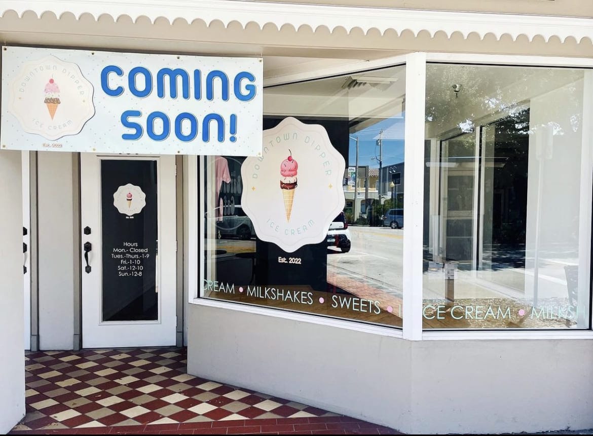 downtown dipper ice cream vero beach florida