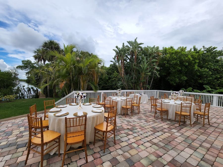 vista lago beach house weddings in fort pierce florida